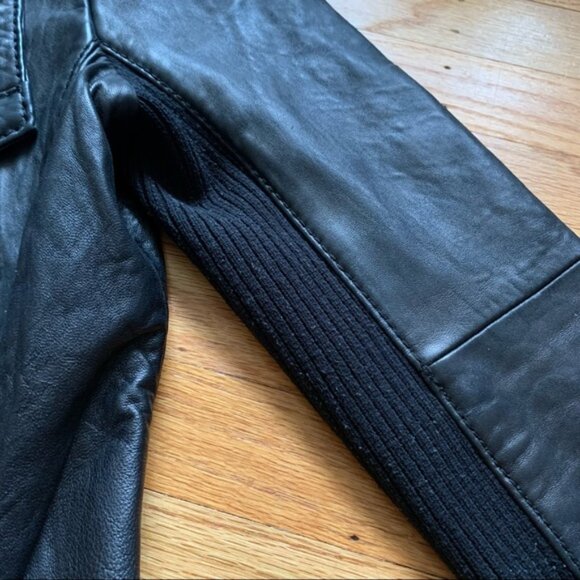 Michael Kors Leather Jacket - Picture 5 of 7